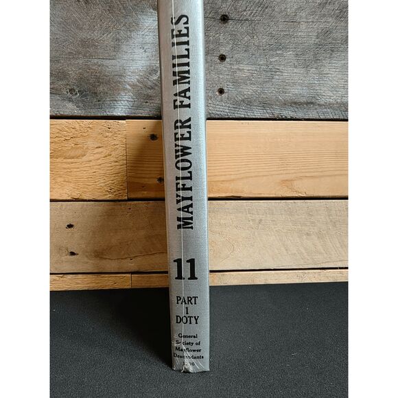 Mayflower Families through Five Generations Vol. 11 Part 1 (1996) HC Edward Doty - Picture 2 of 2